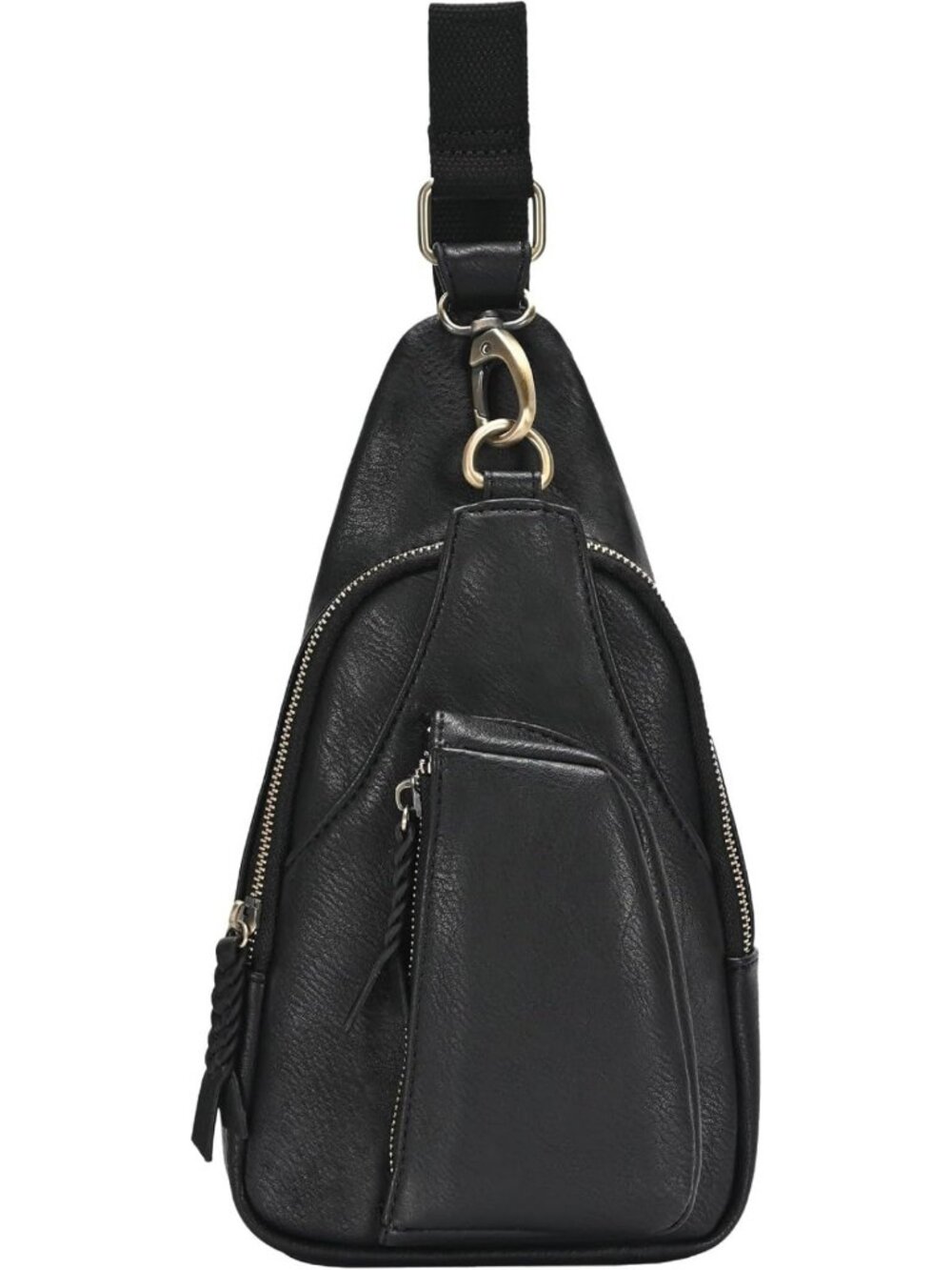Vegan Leather Crossbody Sling Bag for Women | Adjustable 16-20" Strap | Stylish